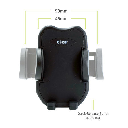 Olixar Universal Dual Attachment Windscreen & Dashboard Car Phone Holder